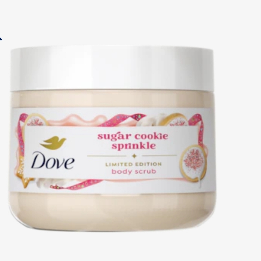 Dove Limited Edition Holiday Treats Body Scrub Sugar Cookie Sprinkle, 15 oz